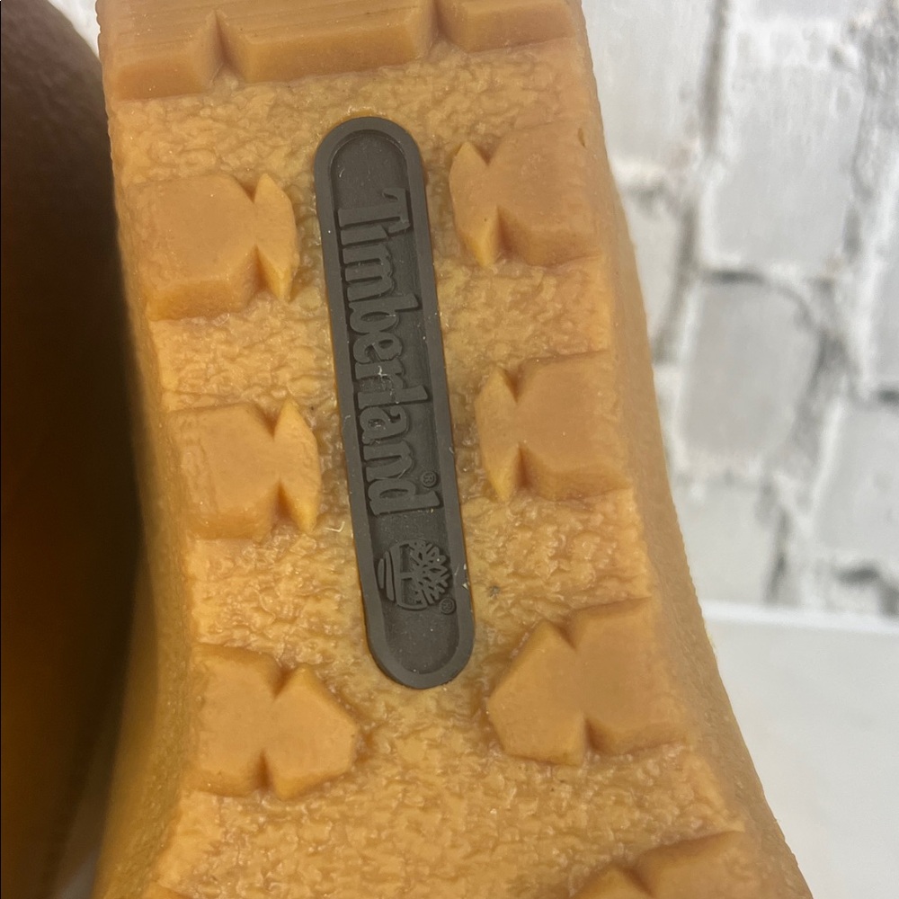 Timberland Women's Amston‎ 6 Inch Wheat Nubuck Wedge Heel Boots Size 8 - Picture 11 of 15